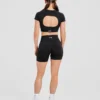 Adapt naadloze crop top