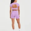 Adapt naadloze crop top