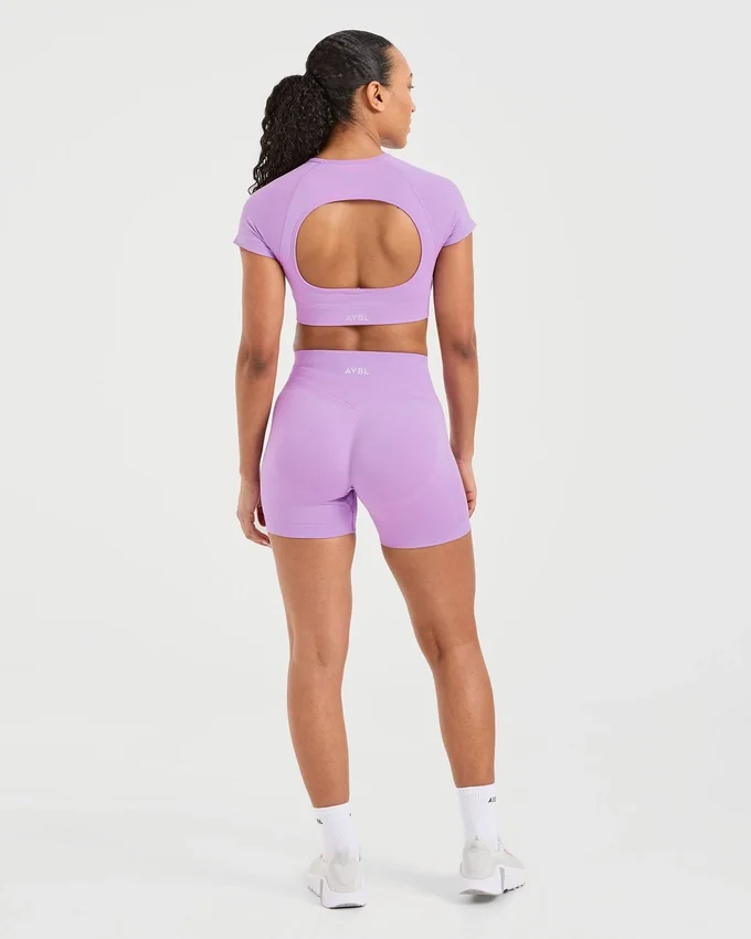 Adapt naadloze crop top
