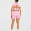 Adapt naadloze crop top