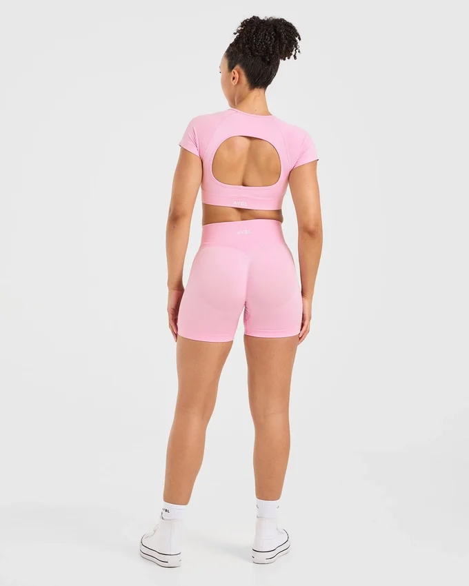 Adapt naadloze crop top