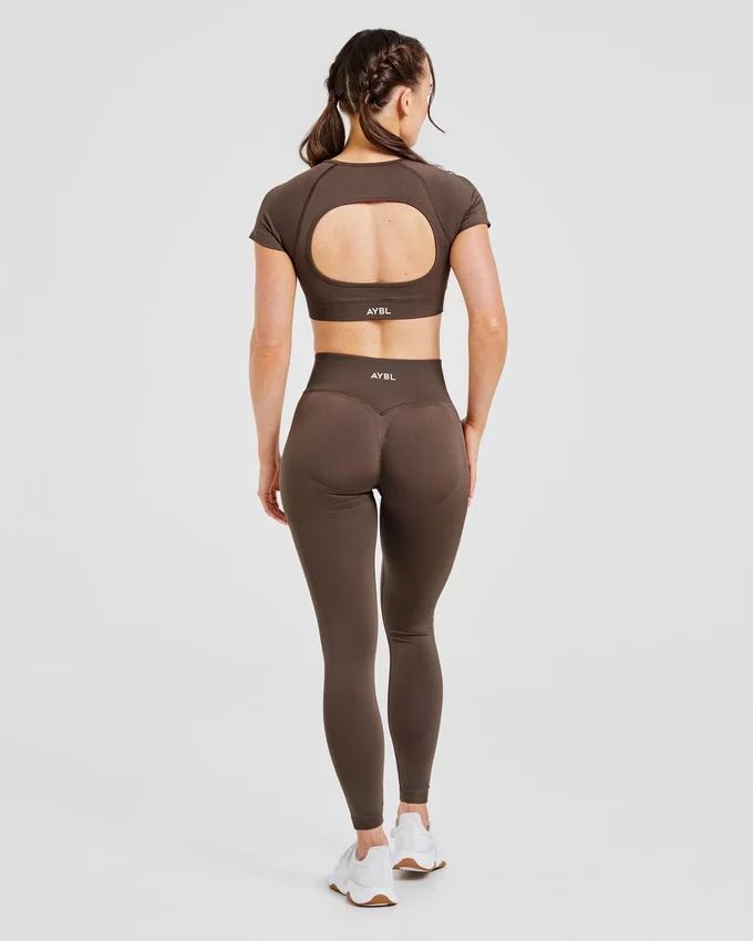 Adapt naadloze crop top