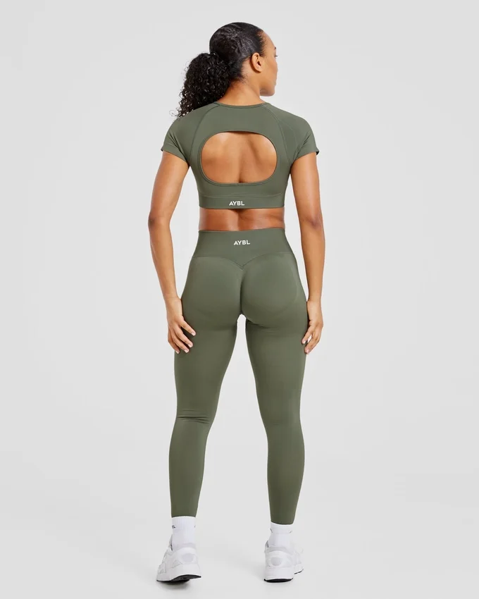 Adapt naadloze crop top