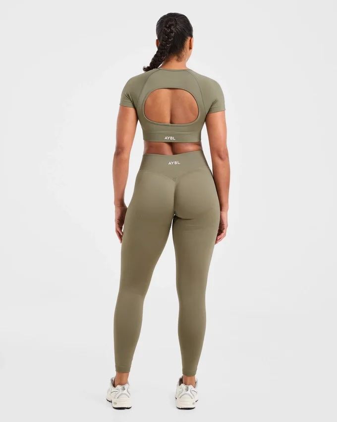 Adapt naadloze crop top