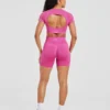 Adapt naadloze crop top