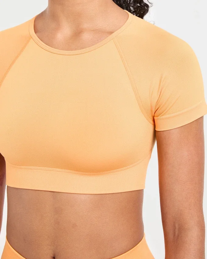 Adapt naadloze crop top