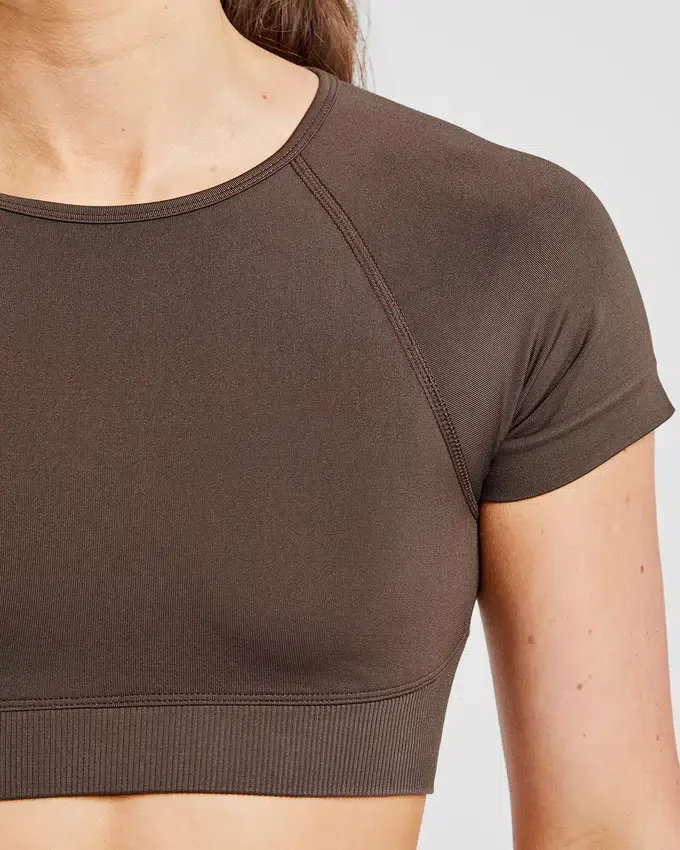 Adapt naadloze crop top