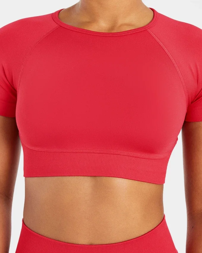 Adapt naadloze crop top