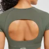 Adapt naadloze crop top