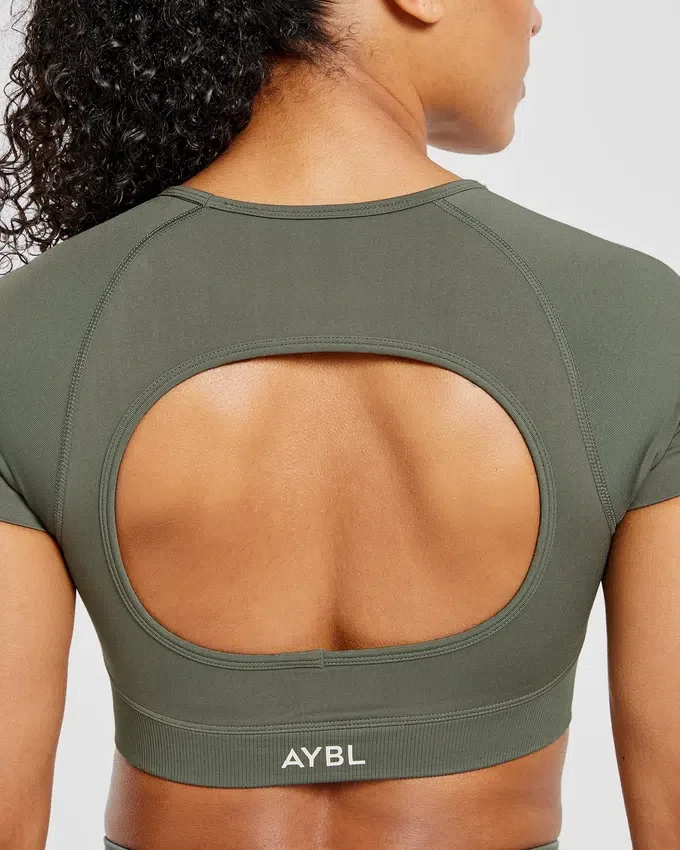 Adapt naadloze crop top