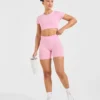 Adapt naadloze crop top