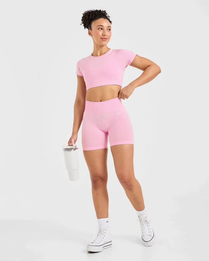 Adapt naadloze crop top