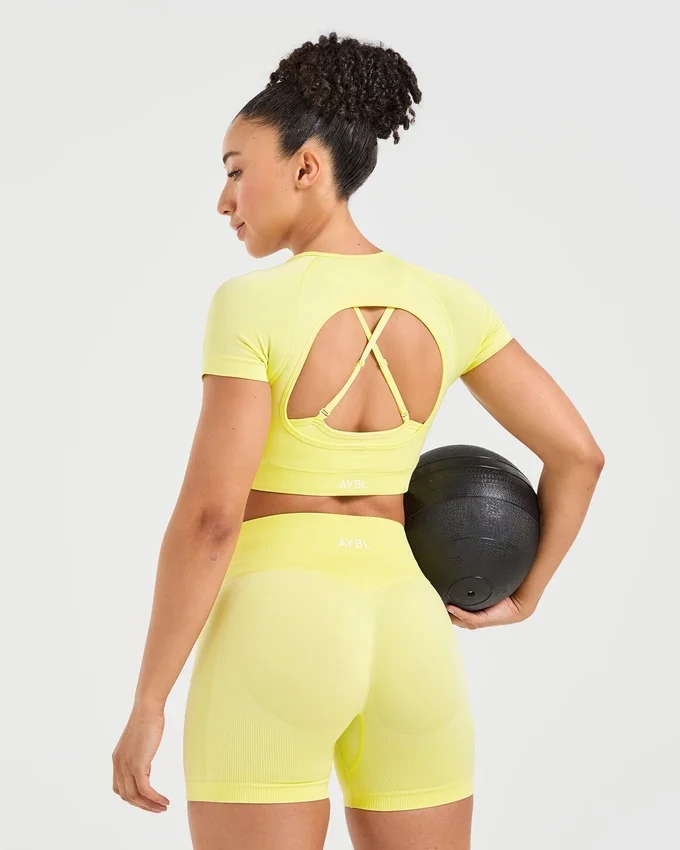 Adapt naadloze crop top