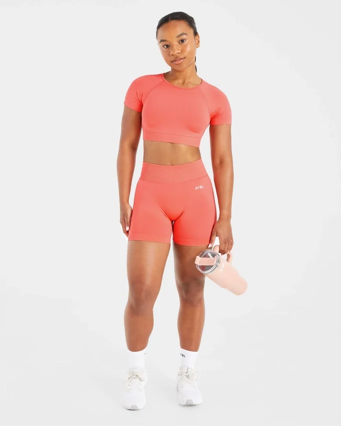 Adapt naadloze crop top