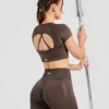 Adapt naadloze crop top