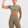 Adapt naadloze crop top