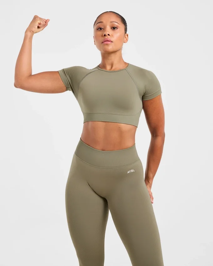 Adapt naadloze crop top
