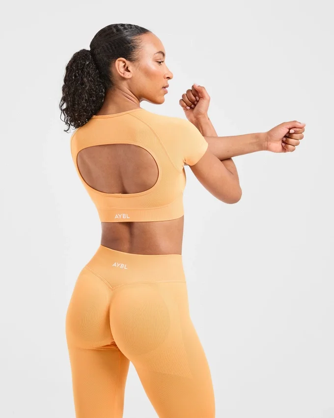 Adapt naadloze crop top