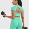 Adapt naadloze crop top