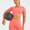 Adapt naadloze crop top