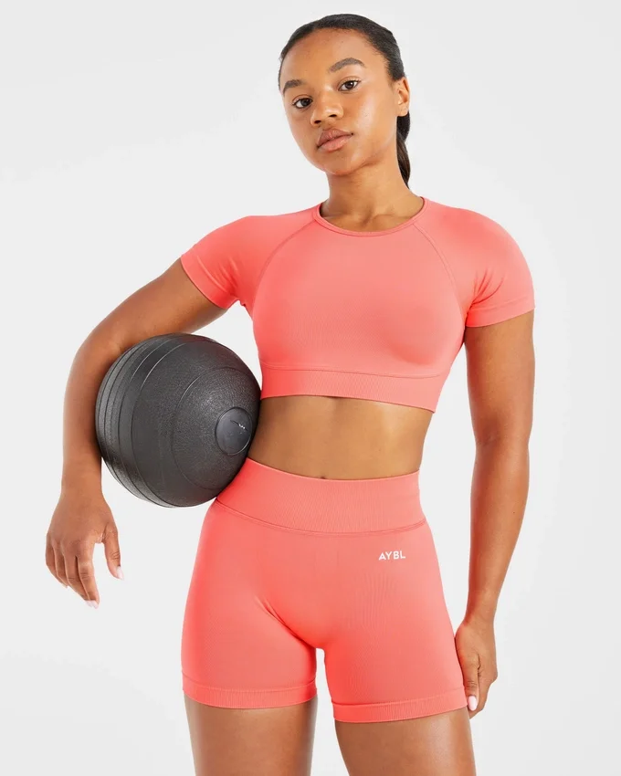 Adapt naadloze crop top