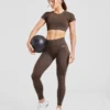 Adapt naadloze crop top