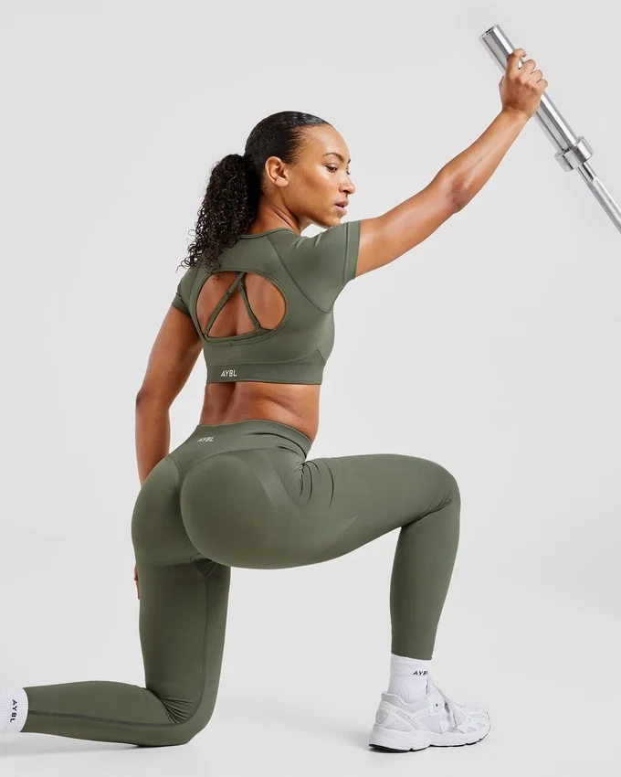 Adapt naadloze crop top