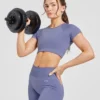 Adapt naadloze crop top