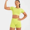 Adapt naadloze crop top