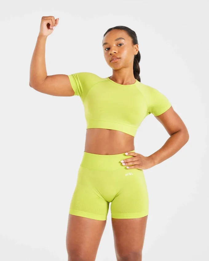 Adapt naadloze crop top