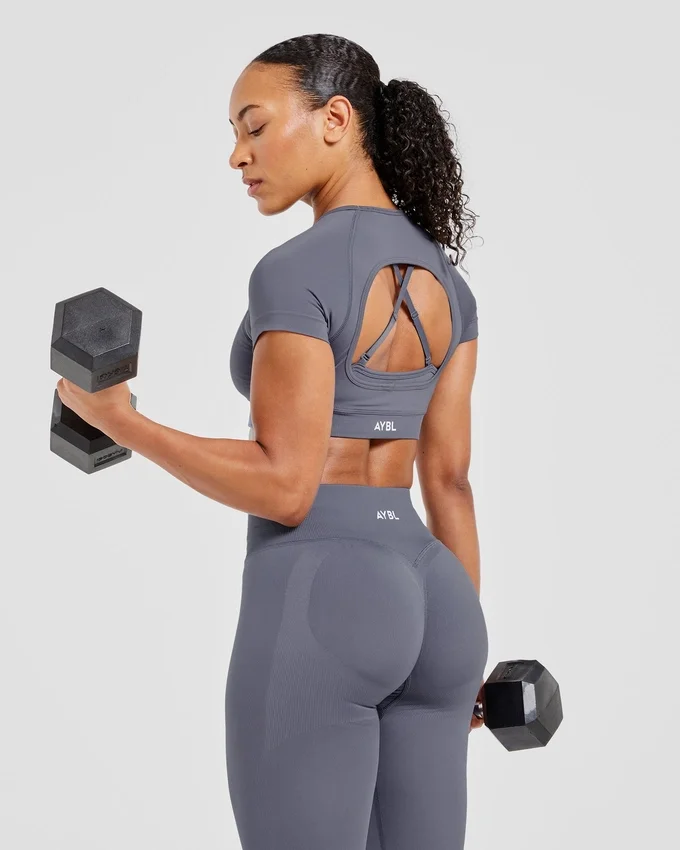 Adapt naadloze crop top