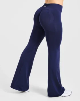 Adapt naadloze legging met uitlopende pijpen
