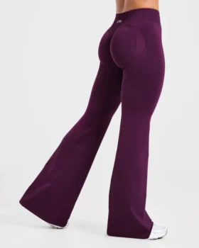 Adapt naadloze legging met uitlopende pijpen