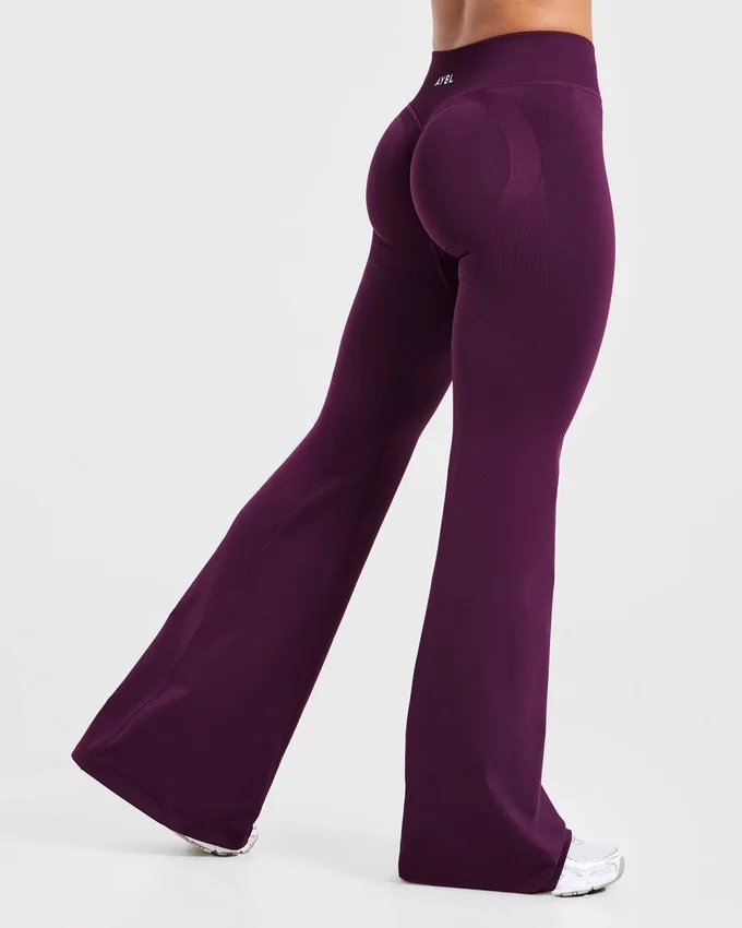Adapt naadloze legging met uitlopende pijpen
