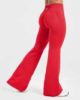 Adapt naadloze legging met uitlopende pijpen