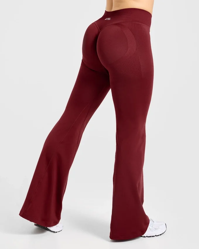 Adapt naadloze legging met uitlopende pijpen