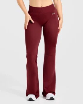 Adapt naadloze legging met uitlopende pijpen