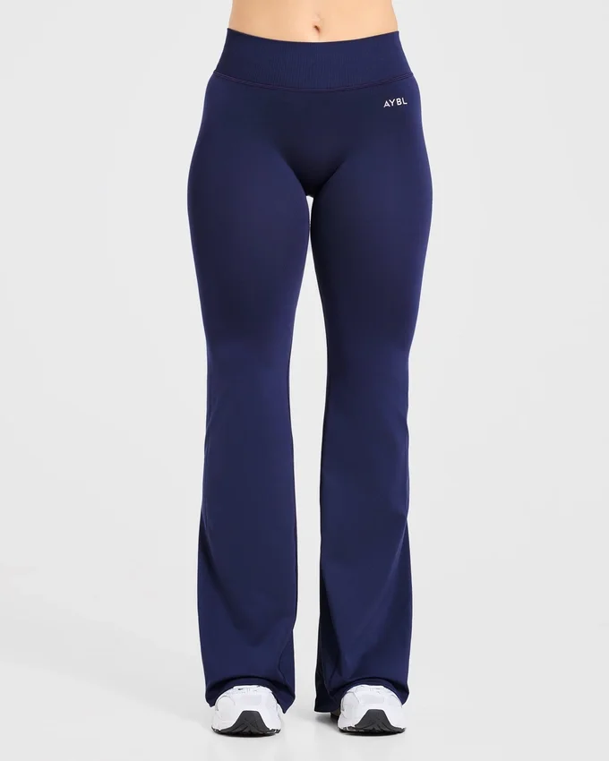 Adapt naadloze legging met uitlopende pijpen