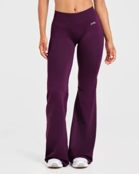 Adapt naadloze legging met uitlopende pijpen