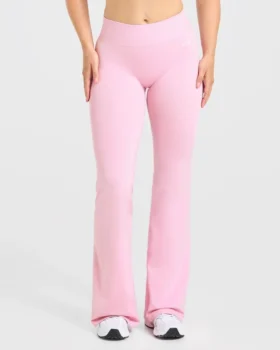 Adapt naadloze legging met uitlopende pijpen