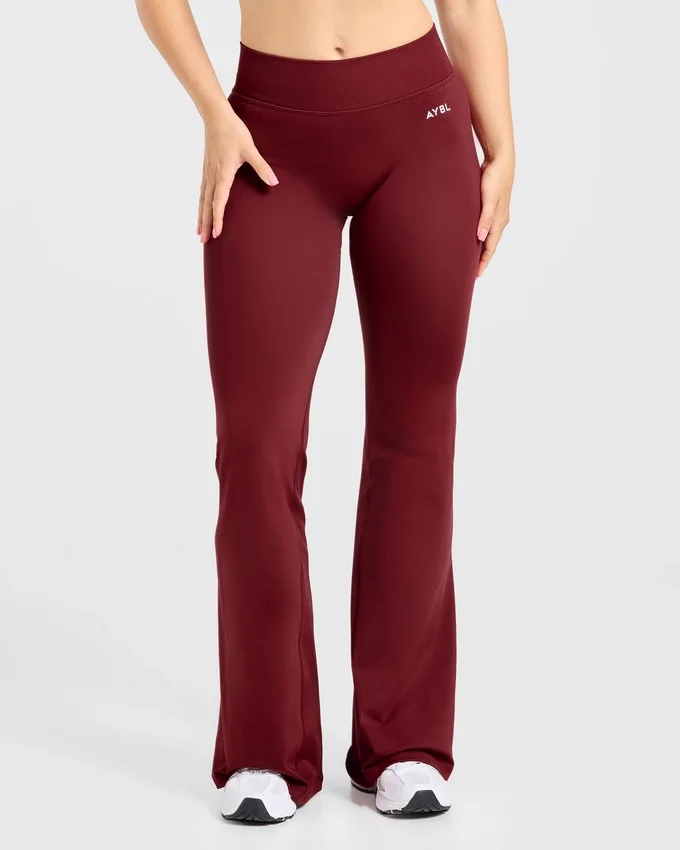 Adapt naadloze legging met uitlopende pijpen