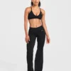 Adapt naadloze legging met uitlopende pijpen