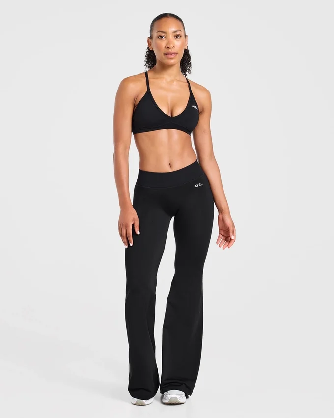 Adapt naadloze legging met uitlopende pijpen