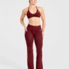 Adapt naadloze legging met uitlopende pijpen