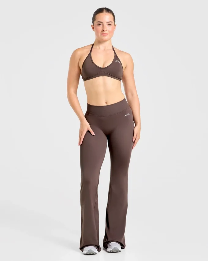 Adapt naadloze legging met uitlopende pijpen