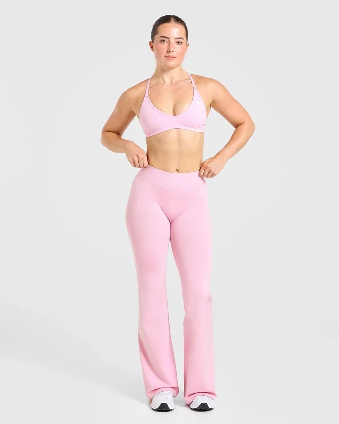Adapt naadloze legging met uitlopende pijpen
