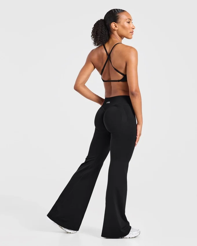 Adapt naadloze legging met uitlopende pijpen