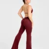Adapt naadloze legging met uitlopende pijpen