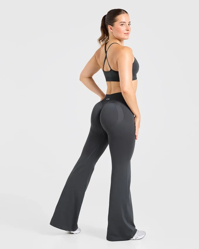 Adapt naadloze legging met uitlopende pijpen