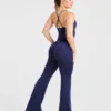 Adapt naadloze legging met uitlopende pijpen